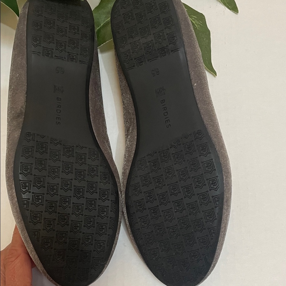 Birdies Starling Velvet Loafers - Stone - Picture 4 of 7